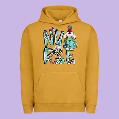 Nurse Urban Hoodie Designed By Racoondesign