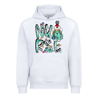 White nurse Urban Hoodie - RacoonDesign
