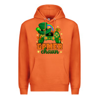 Carrot Gamer chaun st.patricks day Premium Hoodie - Neo Western