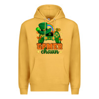Mustard Gamer chaun st.patricks day Premium Hoodie - Neo Western