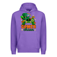 Purple Gamer chaun st.patricks day Premium Hoodie - Neo Western
