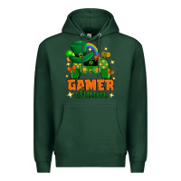 Sports Green Gamer chaun st.patricks day Premium Hoodie - Neo Western
