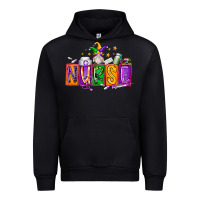 Black nurse mardi gras Urban Hoodie - RacoonDesign