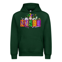 Forest Green nurse mardi gras Urban Hoodie - RacoonDesign
