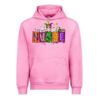 Fuchsia Pink nurse mardi gras Urban Hoodie - RacoonDesign