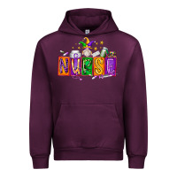 Mauve Wine nurse mardi gras Urban Hoodie - RacoonDesign