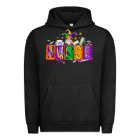 Pigment Black nurse mardi gras Urban Hoodie - RacoonDesign