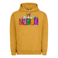 Pigment Peanut Butter nurse mardi gras Urban Hoodie - RacoonDesign