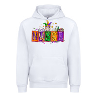 White nurse mardi gras Urban Hoodie - RacoonDesign