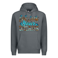 Rock follow your dreams Premium Hoodie - HRA Design Shop