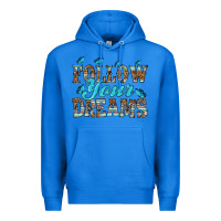 True Royal follow your dreams Premium Hoodie - HRA Design Shop
