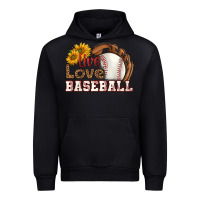 Black live love baseball Urban Hoodie - HRA Design Shop