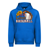 Cobalt live love baseball Urban Hoodie - HRA Design Shop