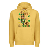 Antique Gold Happy st. patricks day Premium Hoodie - Neo Western