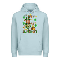 Blue Mist Happy st. patricks day Premium Hoodie - Neo Western