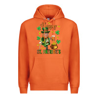 Carrot Happy st. patricks day Premium Hoodie - Neo Western