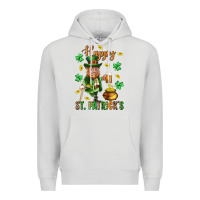 Dove Grey Happy st. patricks day Premium Hoodie - Neo Western