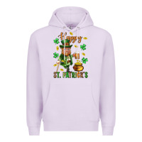 Lilac Happy st. patricks day Premium Hoodie - Neo Western