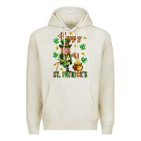 Oatmeal Heather Happy st. patricks day Premium Hoodie - Neo Western