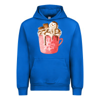 Cobalt hotcocoa with snowman  fa element Urban Hoodie - FaDigitalArtStudio