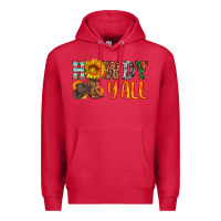 Cardinal howdy y all Premium Hoodie - HRA Design Shop