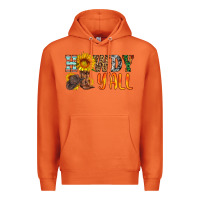 Carrot howdy y all Premium Hoodie - HRA Design Shop