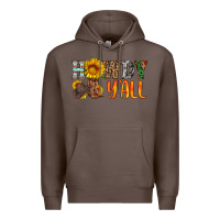 Coffee howdy y all Premium Hoodie - HRA Design Shop