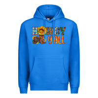 True Royal howdy y all Premium Hoodie - HRA Design Shop