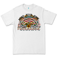 White mind your own motherhood Premium Tee - SublimationCraftShop