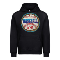Black it's baseball y'all Urban Hoodie - HRA Design Shop