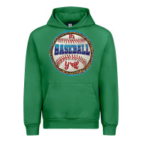 Emerald it's baseball y'all Urban Hoodie - HRA Design Shop