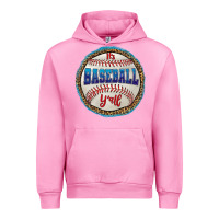 Fuchsia Pink it's baseball y'all Urban Hoodie - HRA Design Shop