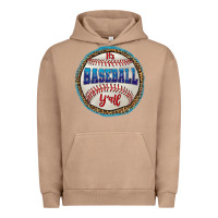 Pigment Burro it's baseball y'all Urban Hoodie - HRA Design Shop