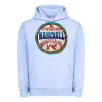 Pigment Grape Ice it's baseball y'all Urban Hoodie - HRA Design Shop
