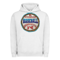 Pigment Lunar Rock it's baseball y'all Urban Hoodie - HRA Design Shop
