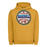 Pigment Peanut Butter it's baseball y'all Urban Hoodie - HRA Design Shop