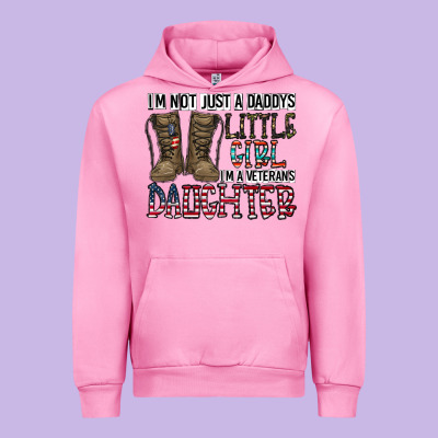 I'm Not Just A Daddy's Little Girl Urban Hoodie Designed By Cowhidedigitalart