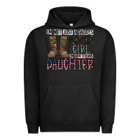 Pigment Black I'm Not Just A Daddy's Little Girl Urban Hoodie - CowhideDigitalArt