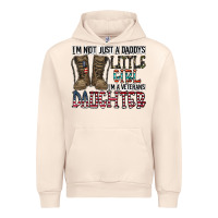 Sandshell I'm Not Just A Daddy's Little Girl Urban Hoodie - CowhideDigitalArt