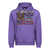Tulip I'm Not Just A Daddy's Little Girl Urban Hoodie - CowhideDigitalArt