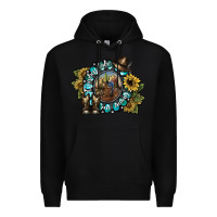 Black cowboy take me away 2 Premium Hoodie - SublimationCraftShop