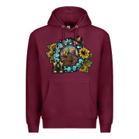 Burgundy cowboy take me away 2 Premium Hoodie - SublimationCraftShop