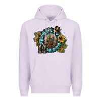 Lilac cowboy take me away 2 Premium Hoodie - SublimationCraftShop