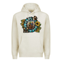 Oatmeal Heather cowboy take me away 2 Premium Hoodie - SublimationCraftShop