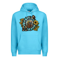 Ocean Blue cowboy take me away 2 Premium Hoodie - SublimationCraftShop