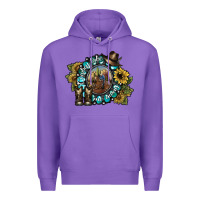 Purple cowboy take me away 2 Premium Hoodie - SublimationCraftShop