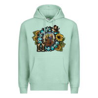 Seafoam cowboy take me away 2 Premium Hoodie - SublimationCraftShop