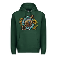 Sports Green cowboy take me away 2 Premium Hoodie - SublimationCraftShop