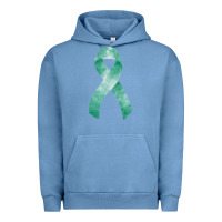 Pigment Pebble Blue liver cancer ribbon fa element Urban Hoodie - FaDigitalArtStudio