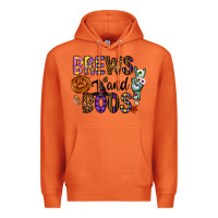 Carrot Brews And Boos Premium Hoodie - CowhideDigitalArt